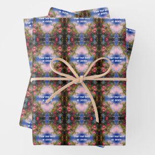 Rode appels op boomschilderij Abstract gepersonali Inpakpapier Vel