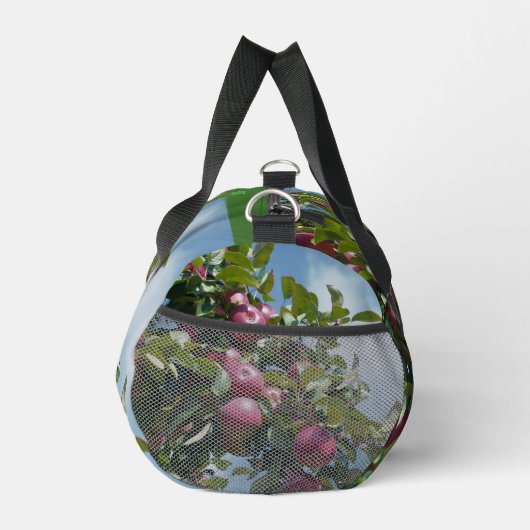 Rode appels op de boom gepersonaliseerd plunjezak (Rechts)