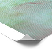 Rode appels op groen poster (Hoek)