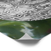 Rode appels op Tree Art Creëer Uw eigen foto Poster (Hoek)