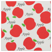 Rode appels patroon kwekerij stof (Close Up)