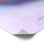 Rode appels poster (Hoek)