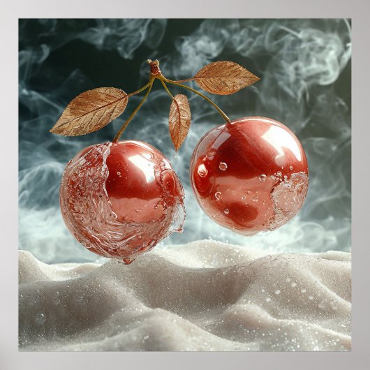 Rode appels poster (Voorkant)