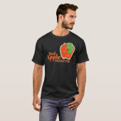 Rode appels Sigaretten T-shirt (Voorkant volledig)