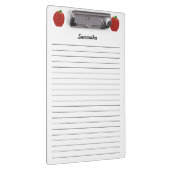 Rode appels, speciaal ontworpen klemborden (Rechts)