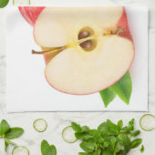 Rode appels theedoek (Gevouwen)