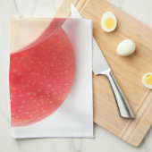 Rode appels theedoek (Quarter Fold)