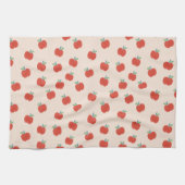 Rode appels theedoek (Horizontaal)