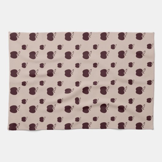 Rode appels theedoek (Horizontaal)