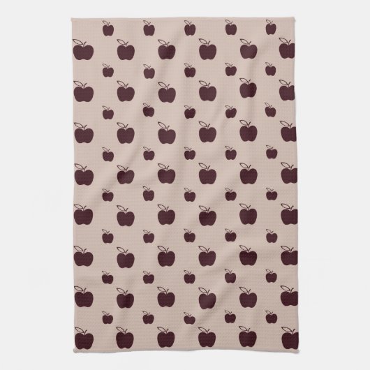 Rode appels theedoek (Verticaal)