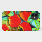 Rode appels waterverf originele kunst schilderij Case-Mate iPhone case (Achterkant (horizontaal))