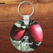 Rode appels zijn andere Motivatie Sleutelhanger (Voorkant)