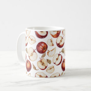 Rode Appelschijfjes Fruit Koffiemok