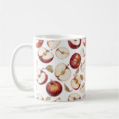 Rode Appelschijfjes Fruit Koffiemok (Links)