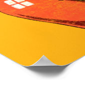 rode appelsigaretten Brand uit Tarantinos-films Poster (Hoek)