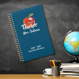 Rode Apple Kleuterschool Leraar Planner
