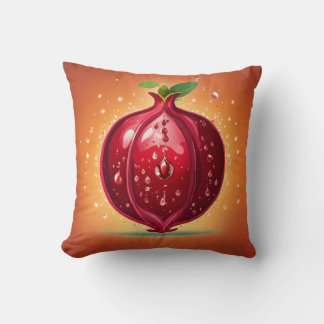 Rode Apple Love Pillow in tattoo-stijl - Bold & Ar Kussen
