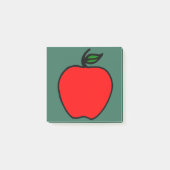 Rode Apple Post It Notes Cadeau (Voorkant)