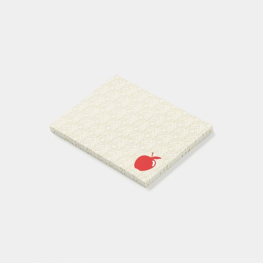 Rode Apple Post-it Notities Post-it® Notes (Schuin)