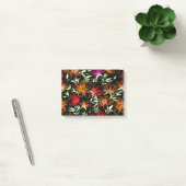 Rode Aquarel Bloemen 3 Post-it® Notes (Kantoor)