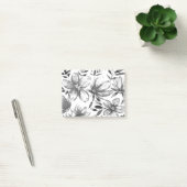 Rode Aquarel Bloemen 4 Post-it® Notes (Kantoor)