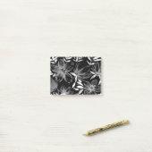 Rode Aquarel Bloemen 7 Post-it® Notes (Op bureau)