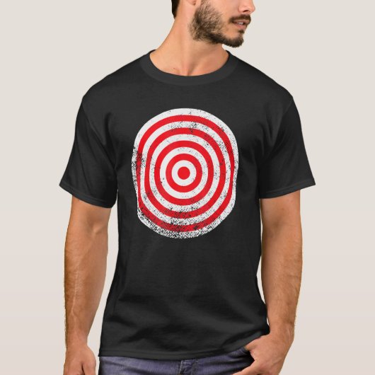  rode archery Target Prank Bullseye - Archer T-shirt (Voorkant)