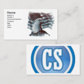 Rode arend - Patriottische Visitekaartjes (Voorkant / Achterkant)