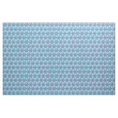 Rode atomen tegelontwerp stof (Fat Quarter)