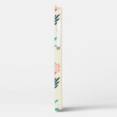 Rode australische bloemen, naadloos patroon Case-Mate iPhone case (Achterkant / Links)