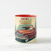  rode auto & kerstman mok (Midden)