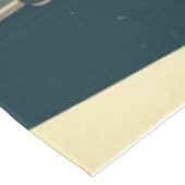  rode auto & kerstman tafelkleed (Gekanteld)