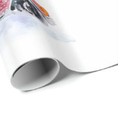  rode auto | kerstpapier cadeaupapier (Rol Hoek)