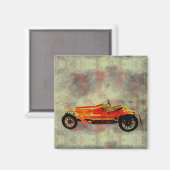  rode auto magneet (Voorkant / Achterkant)