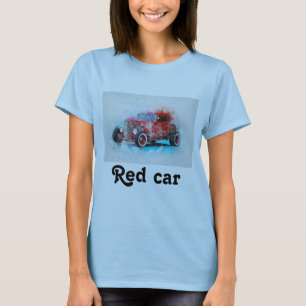 Rode auto T-shirt