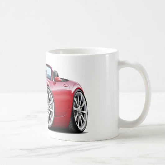 Rode auto van Miata 2009-2013 Koffiemok (Rechts)