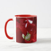 Rode Azalea Bloemen Mok (Links)
