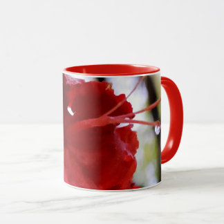 Rode Azalea Bloemen Mok