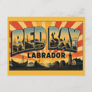 Rode Baai Labrador UNESCO Baskische Walvisvangst S Briefkaart