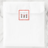 Rode Baby Frisdrank Klaar om te POP Sticker (Tas)