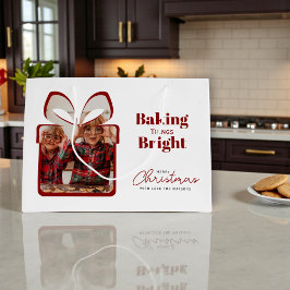 Rode Bakspullen Helder Kerst Foto Cadeautas