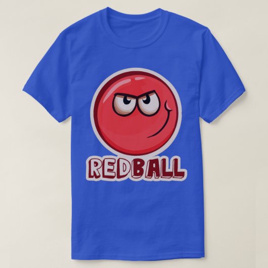 Rode bal 4 de rode bal t-shirt (Design voorkant)