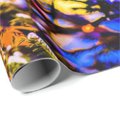 Rode bal, kerstlichten cadeaupapier (Rol Hoek)