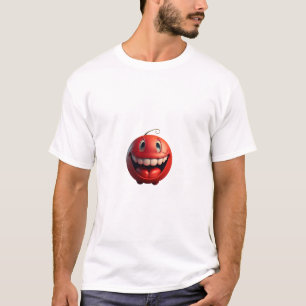 rode bal ontwerp T-shirt