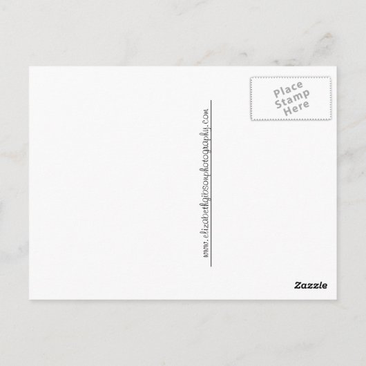 Rode ballon briefkaart (Achterkant)