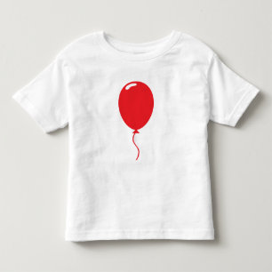 Rode ballon kinder shirts