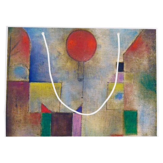 Rode ballon, Klee Groot Cadeauzakje (Achterkant)