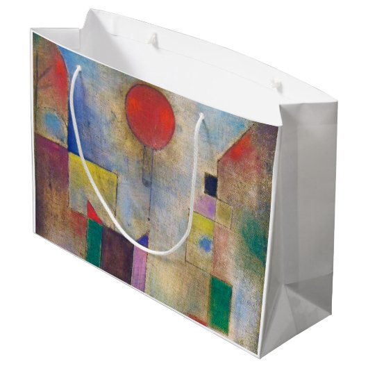 Rode ballon, Klee Groot Cadeauzakje (Achterkant Gekanteld)