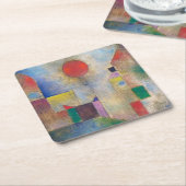 Rode ballon, Klee Kartonnen Onderzetters (Schuin)