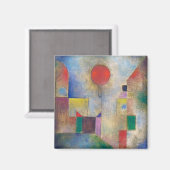 Rode ballon, Klee Magneet (Voorkant / Achterkant)